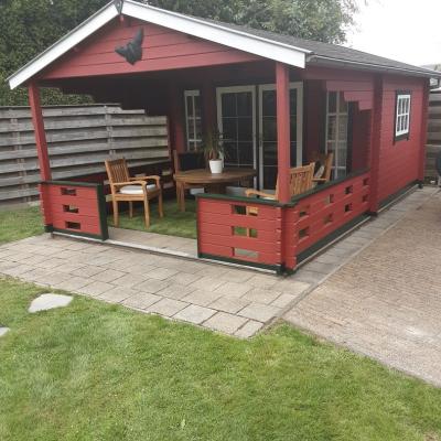 Tuin Huis Met Overkapping 